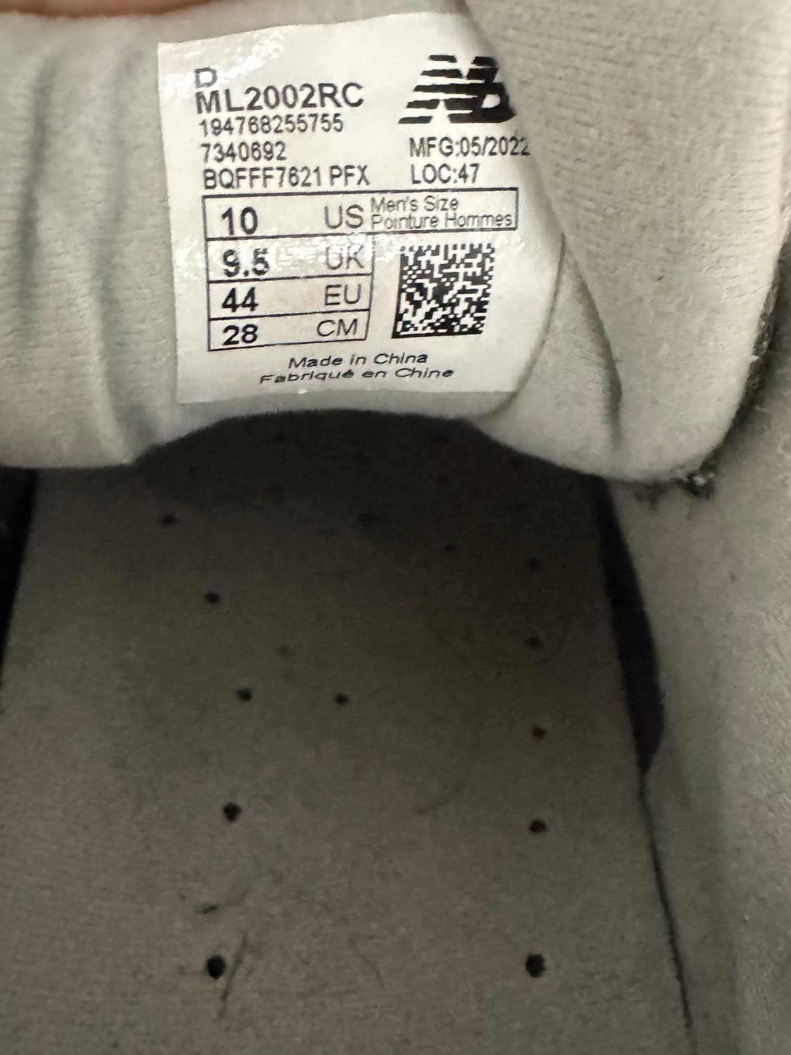 뉴발란스 2002R 그레이 운동화 상품이미지4