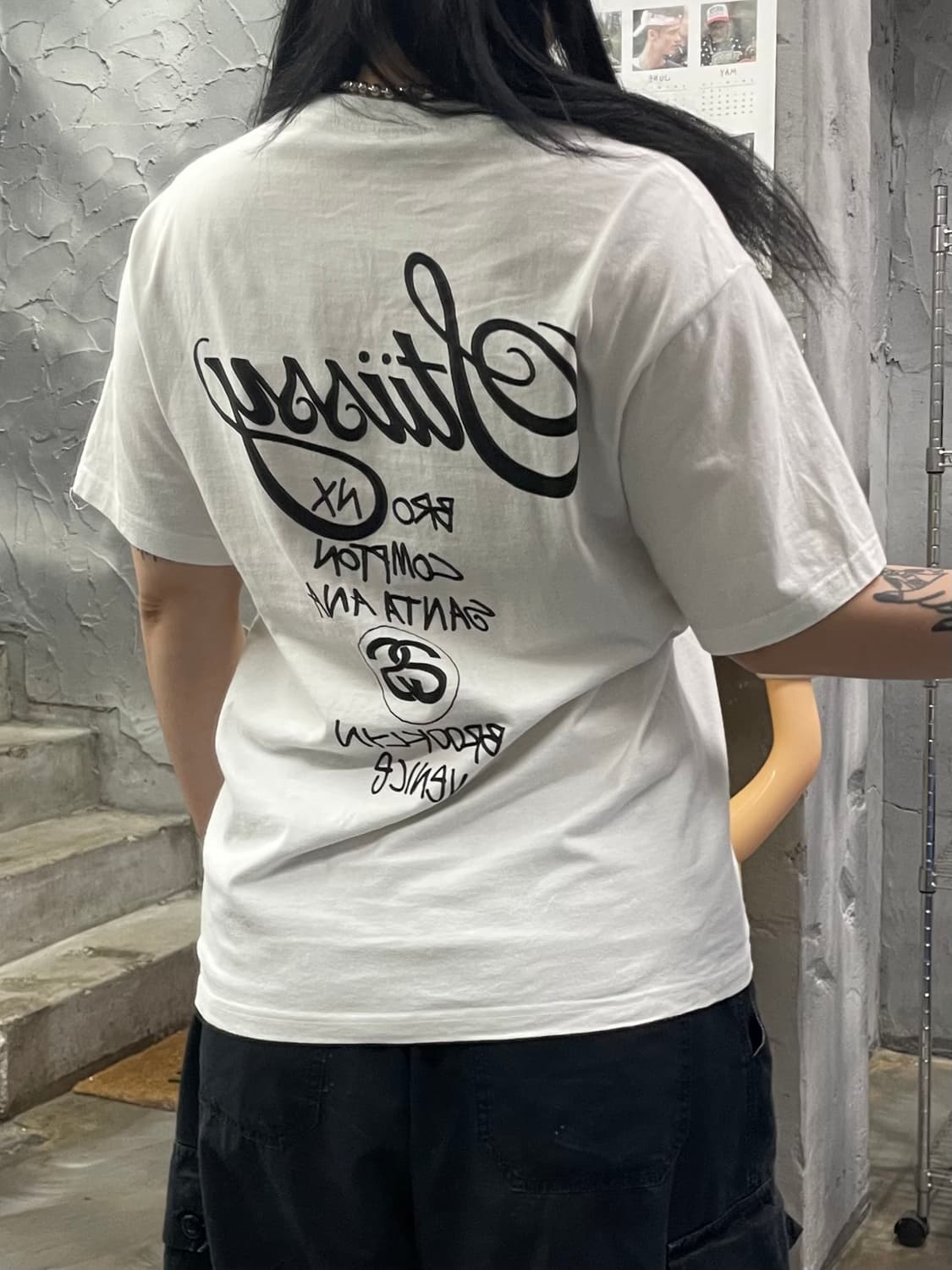 스투시 월드투어 반팔 티셔츠 상품이미지10
