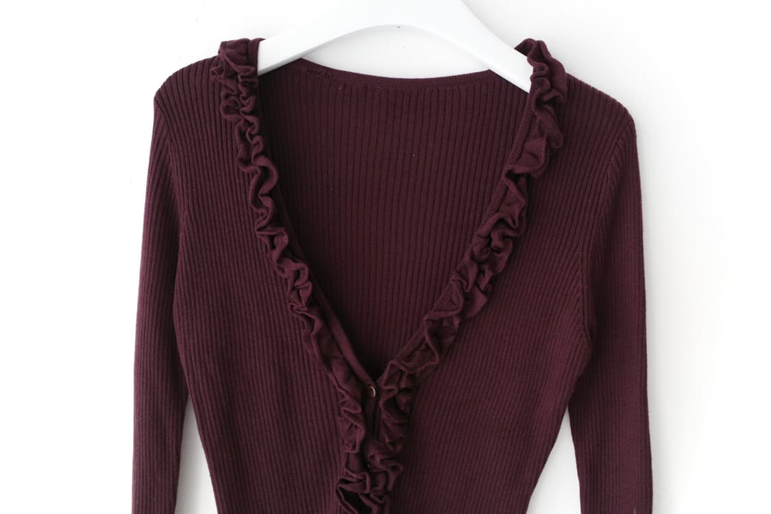 frill cardigun 상품이미지2