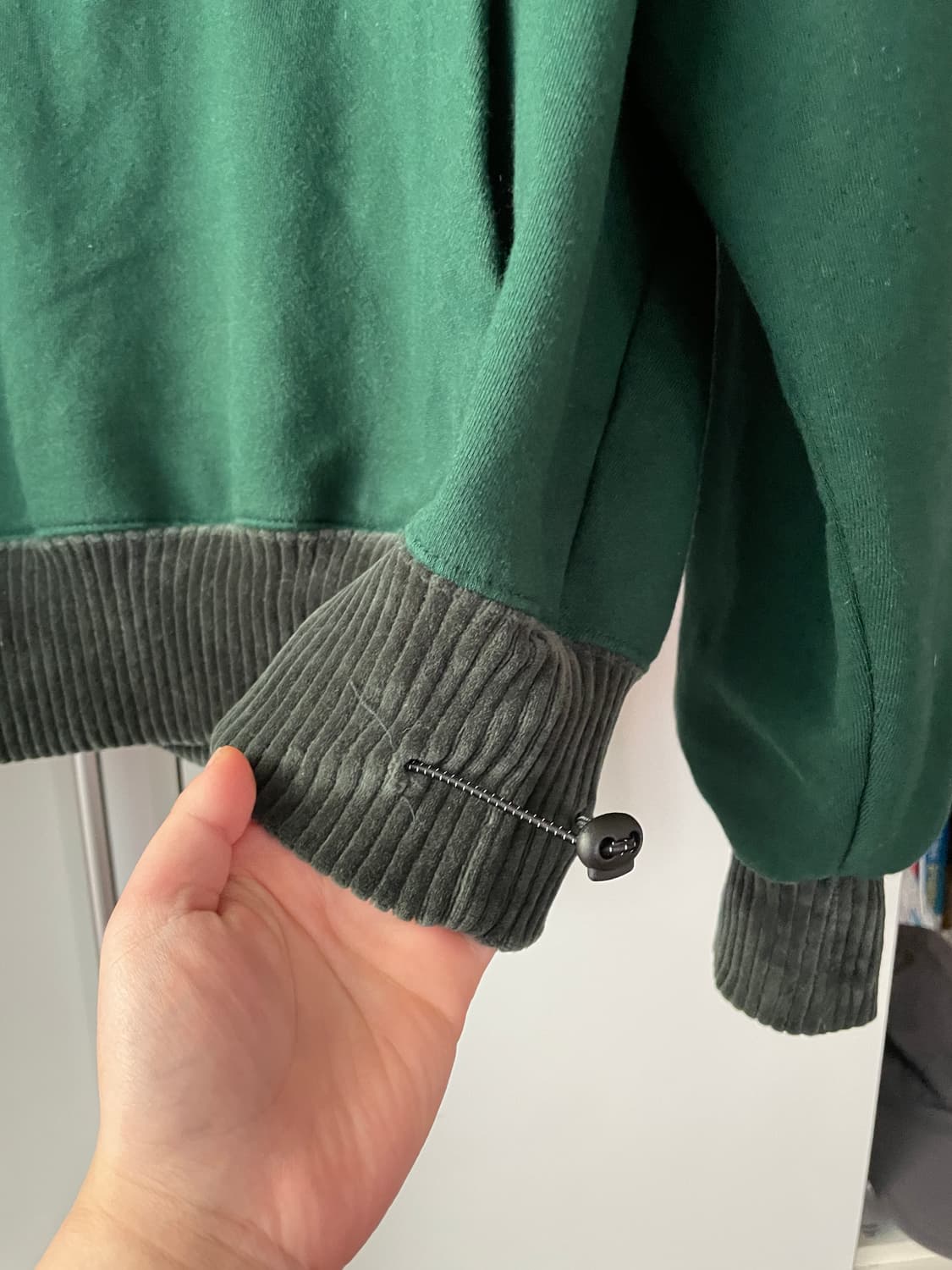 1993 스튜디오 기모 하프 집업 남녀공용 상품이미지3