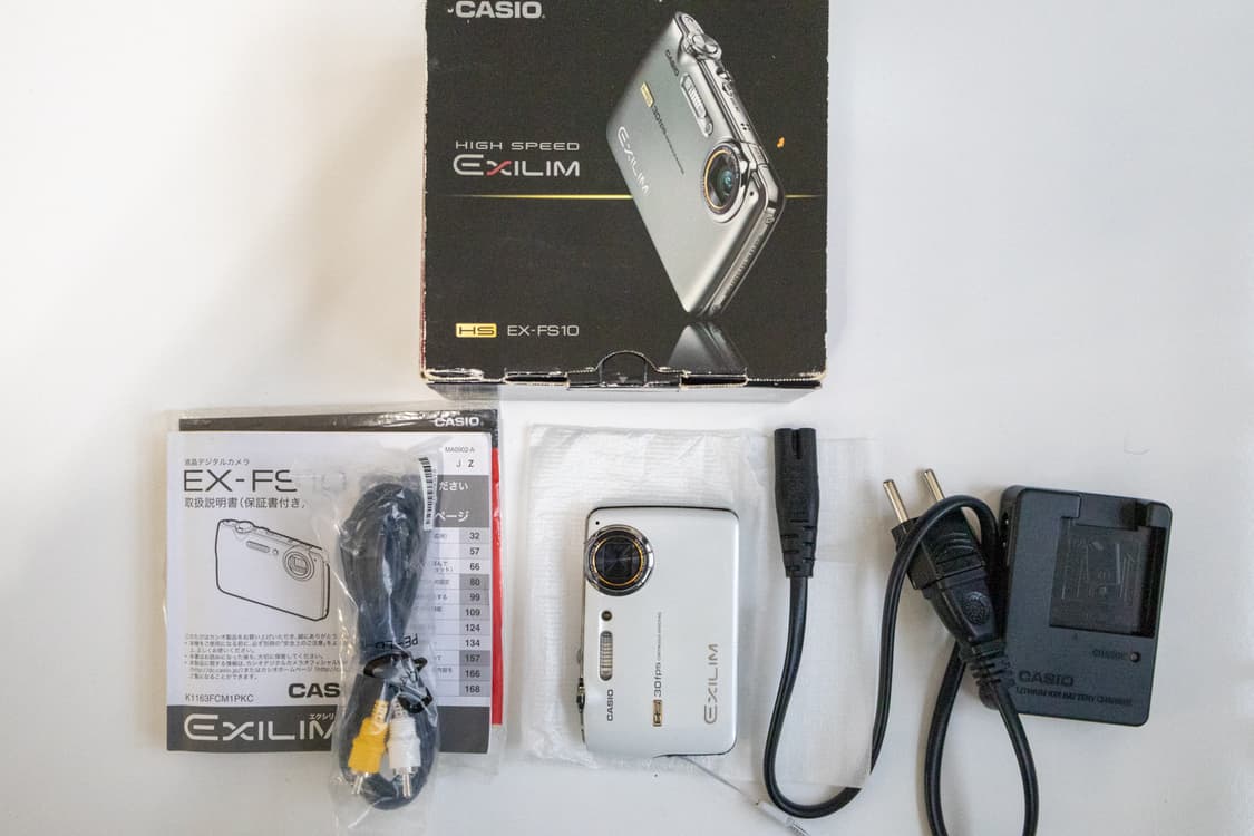 Casio Exlim EX-FS10 / 빈티지 디지털 카메라 상품이미지9