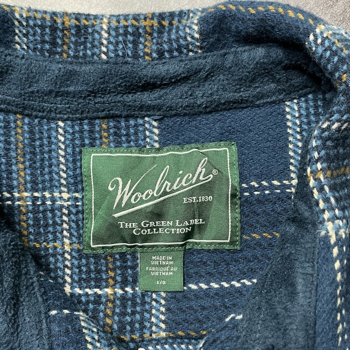 WOOLRICH 울리치 빈티지 플란넬 코튼 체크 셔츠자켓 A00359 상품이미지8