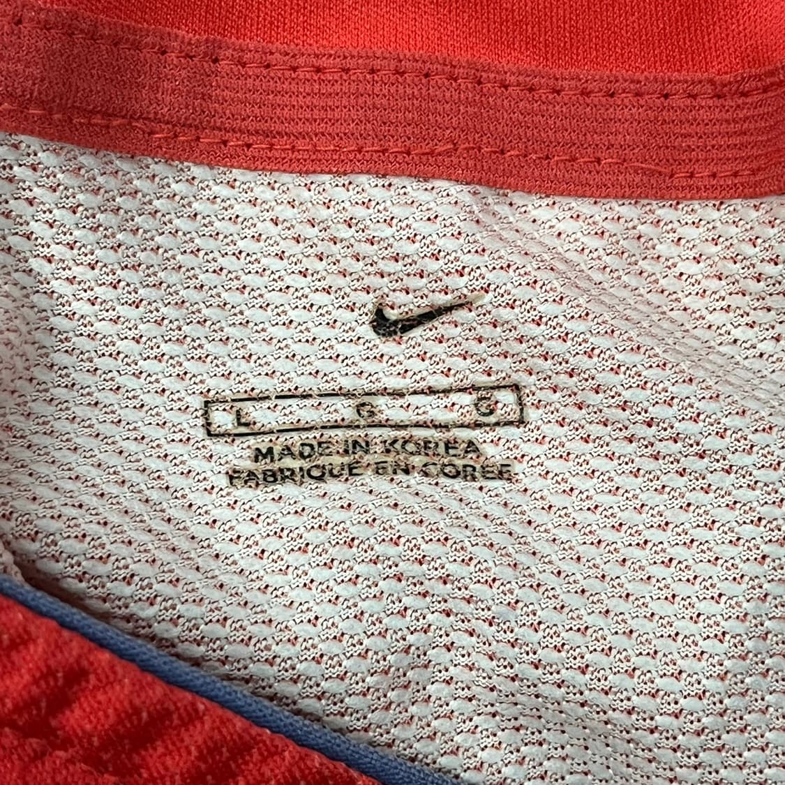 [정품/L] 나이키 대한민국 축구 국가대표팀 유니폼 7번 박지성 b16 상품이미지4