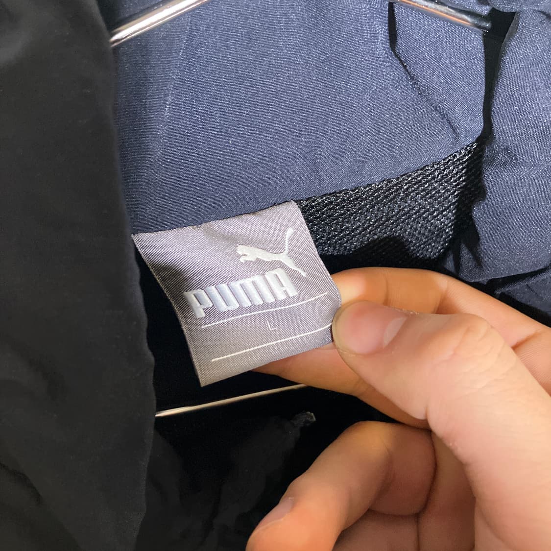 L)푸마 나일론 스판 바람막이 자켓 집업 상품이미지4