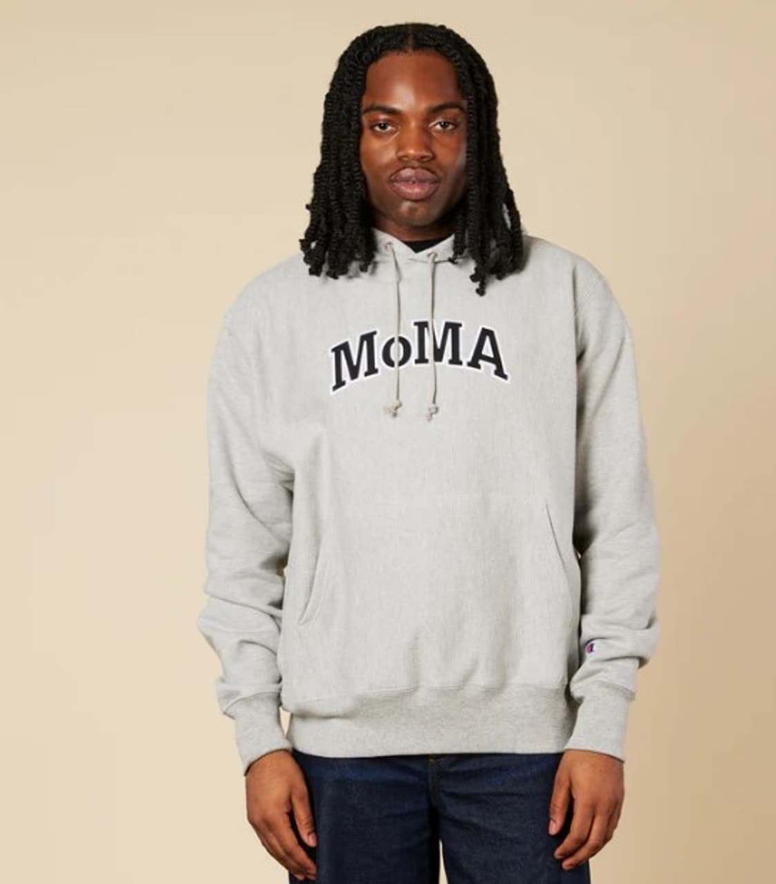 MOMA 회색 자수 후디 XL 새상품 상품이미지1