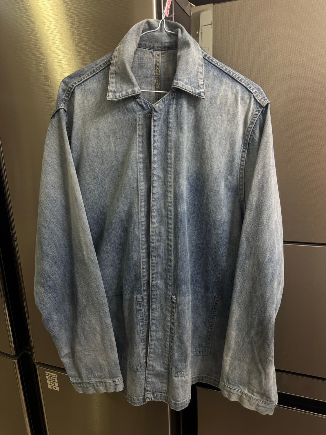 아프레쎄 22fw 데님 커버올 us navy 상품이미지3