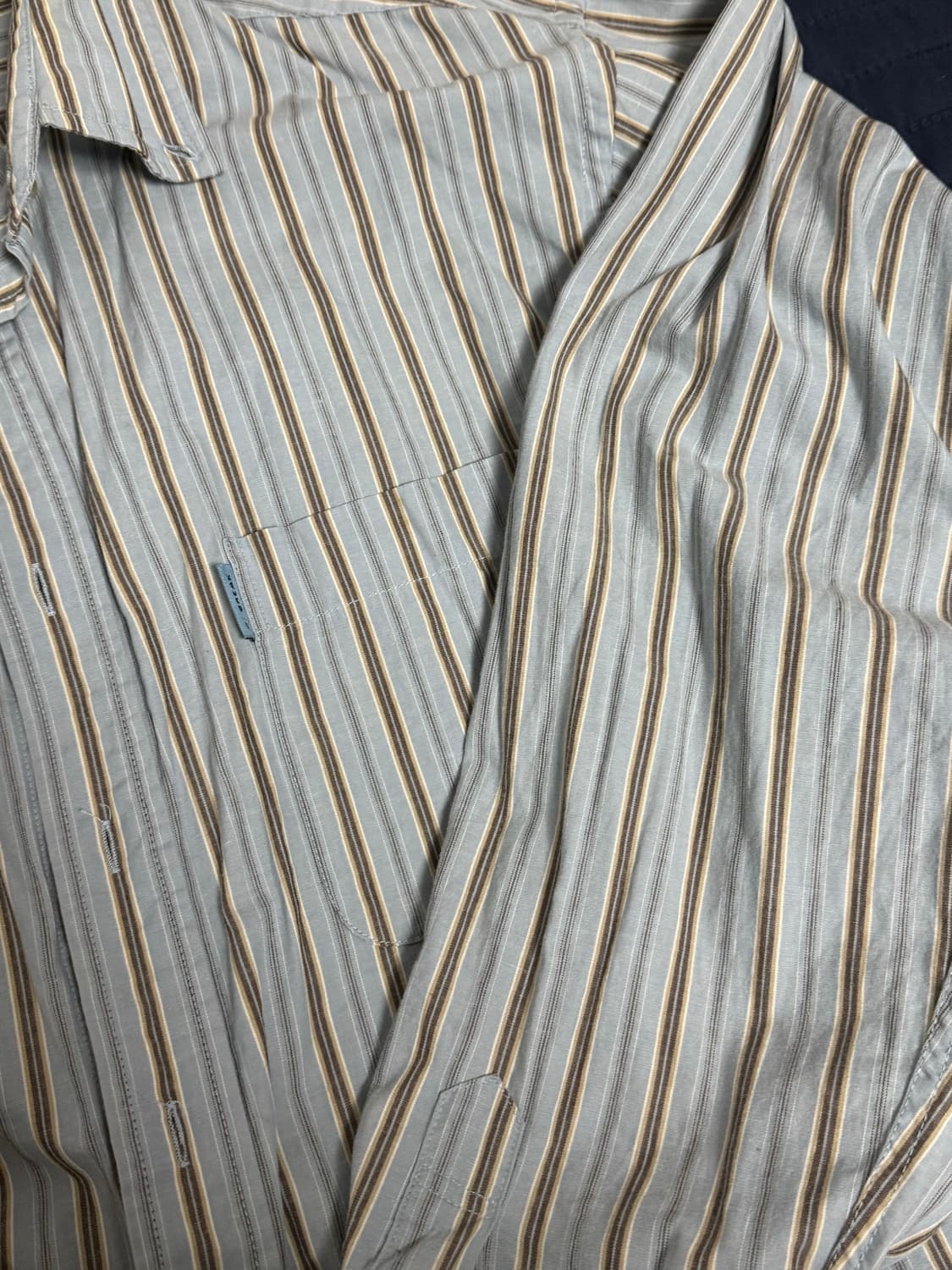 Vintage O2Break 스트라이프 셔츠 상품이미지3