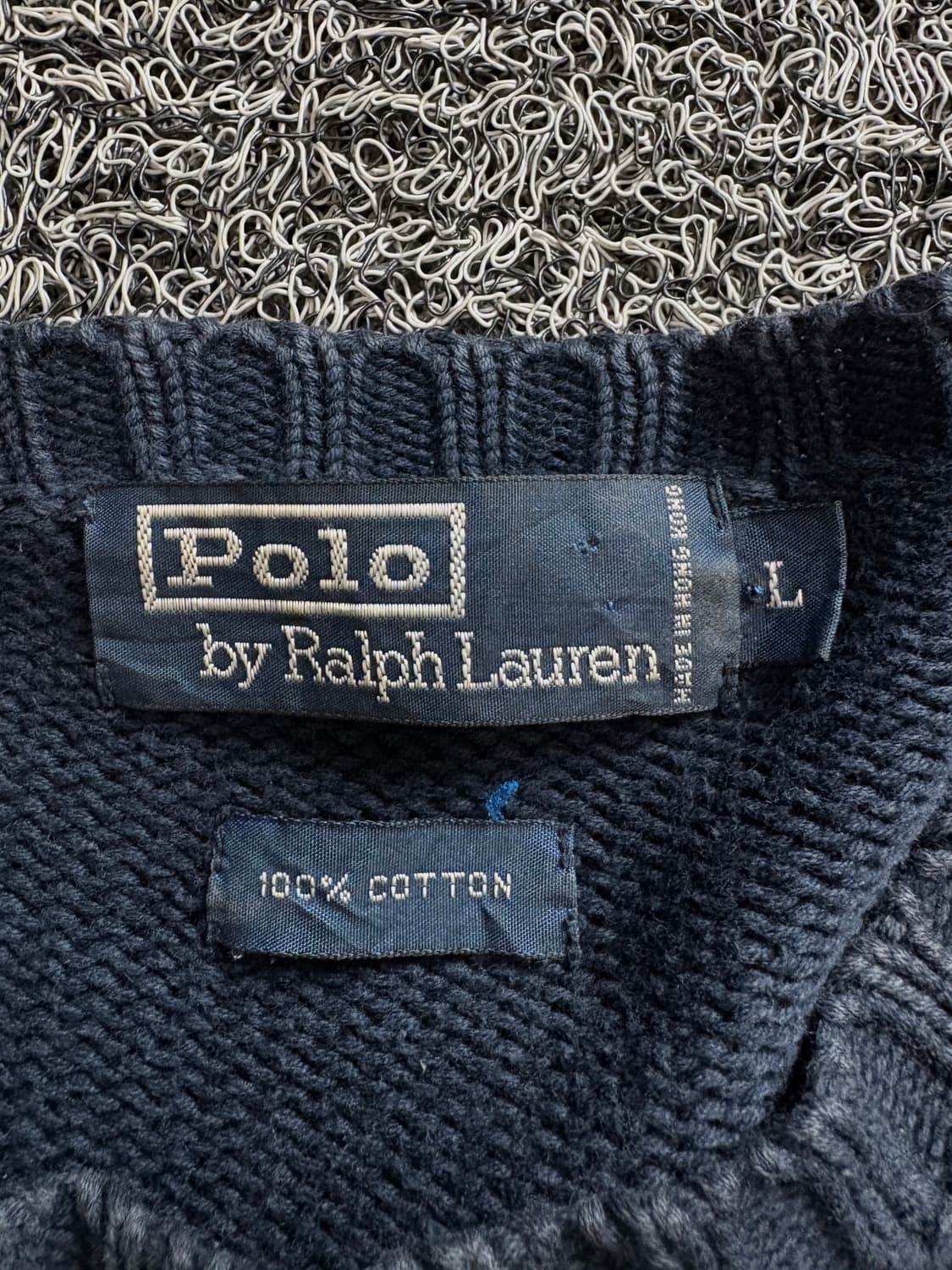 폴로 랄프로렌 아카이브 포니로고 라운드넥 니트 3856 상품이미지3
