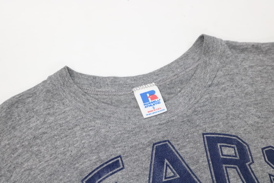 러셀 애슬레틱 빈티지 그레이 풋볼 그래픽 반팔 티셔츠 (S) 상품이미지4