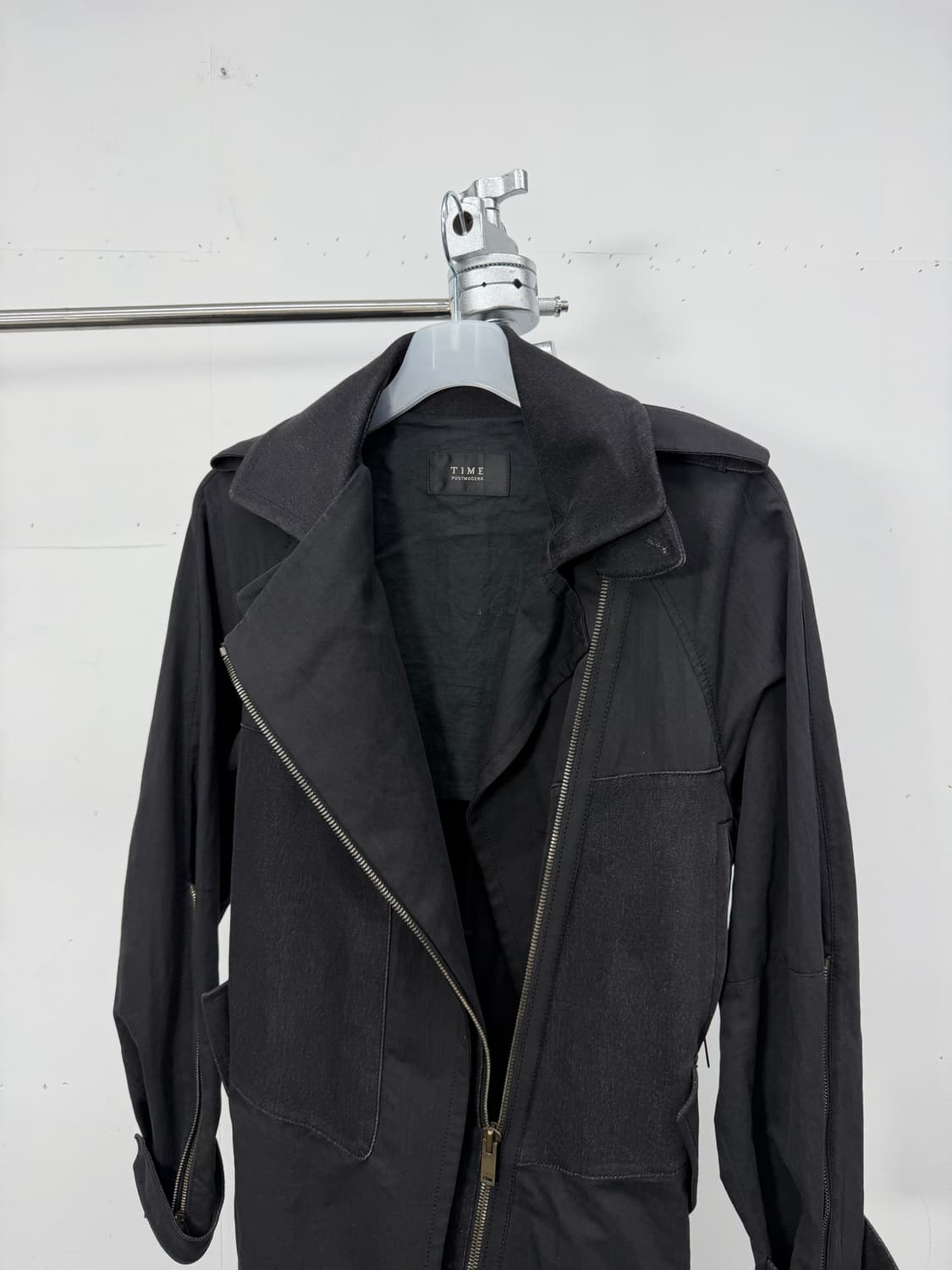 Time transform zip trench coat 상품이미지9