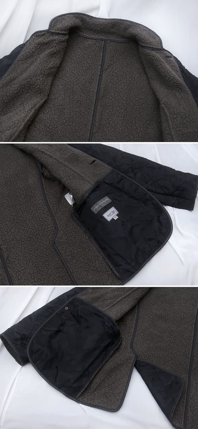 시리즈 (series) 이너울 시어링 카모플라쥬 퀼팅자켓 (95-100) 상품이미지6