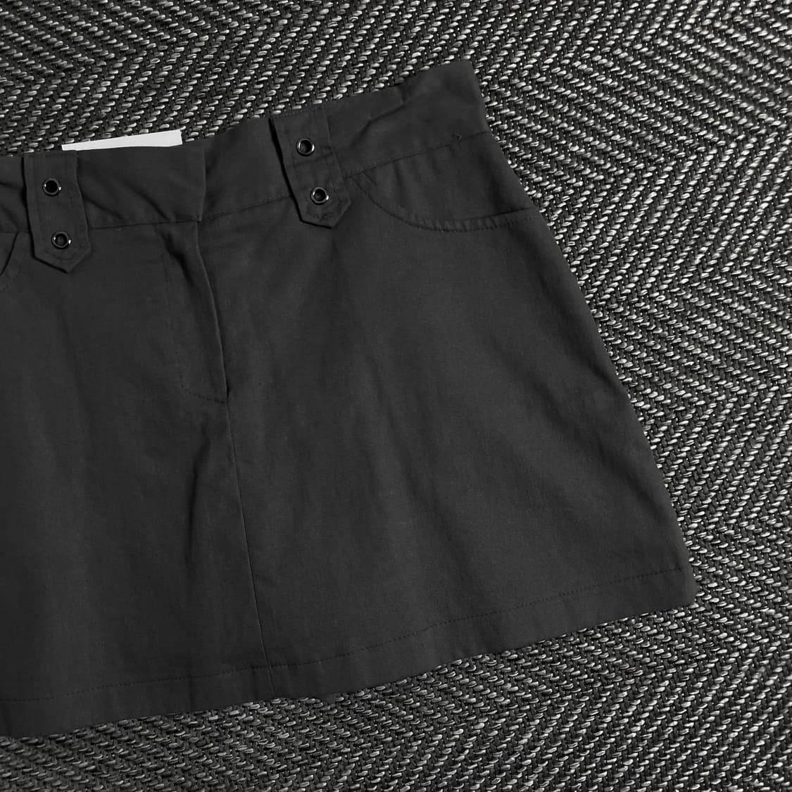 Y2K 빈티지 디테일 미니 스커트o 3171 상품이미지2