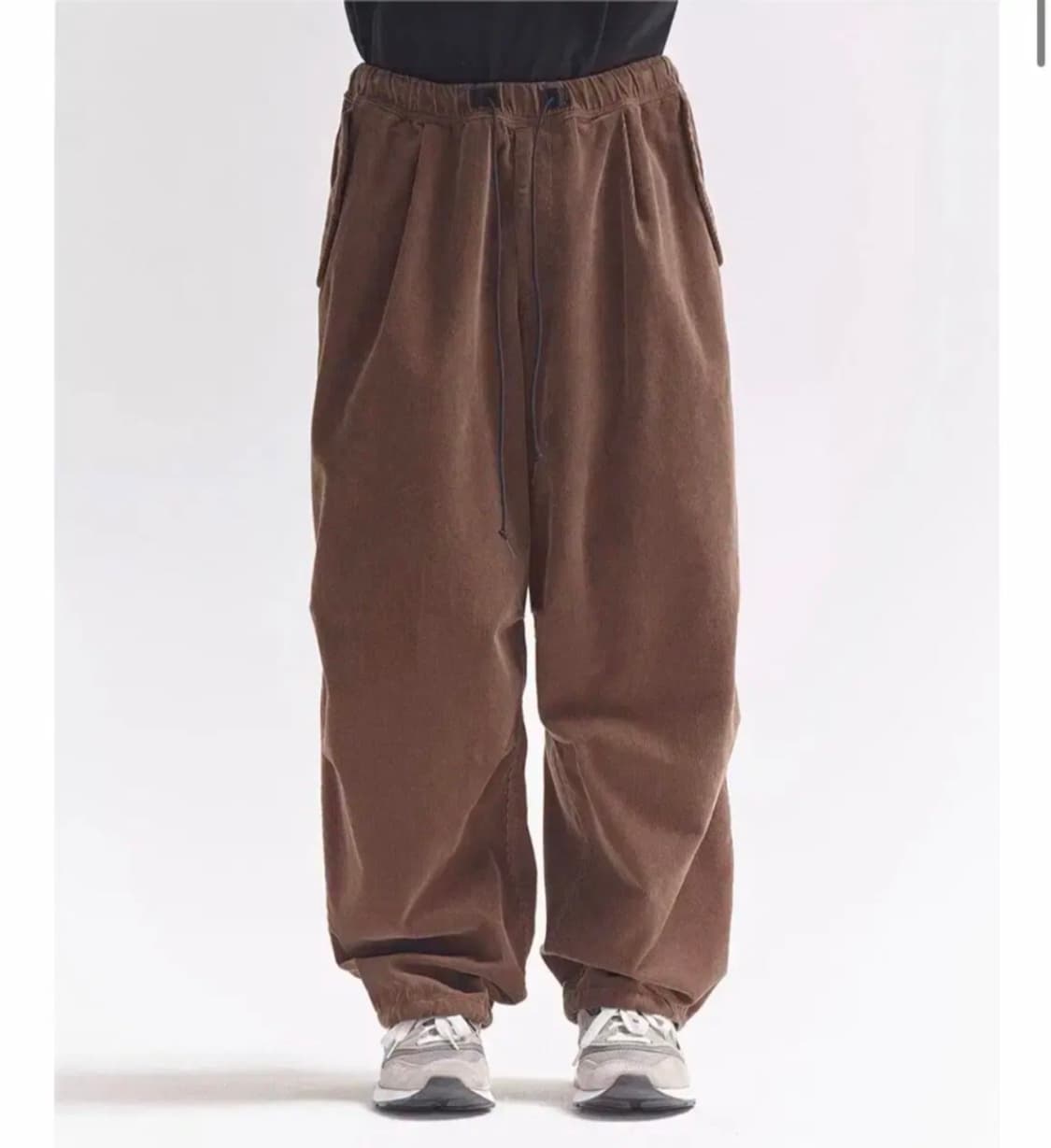 [2] 모이프 와이드 서비스 팬츠 브라운 코듀로이 moif 상품이미지1