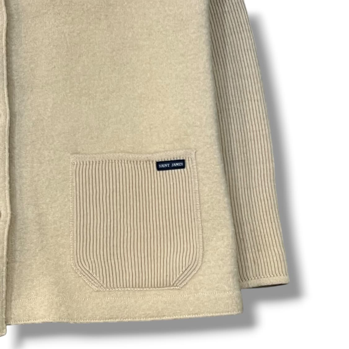  세인트제임스 니트 배색 자켓 y14040 상품이미지5