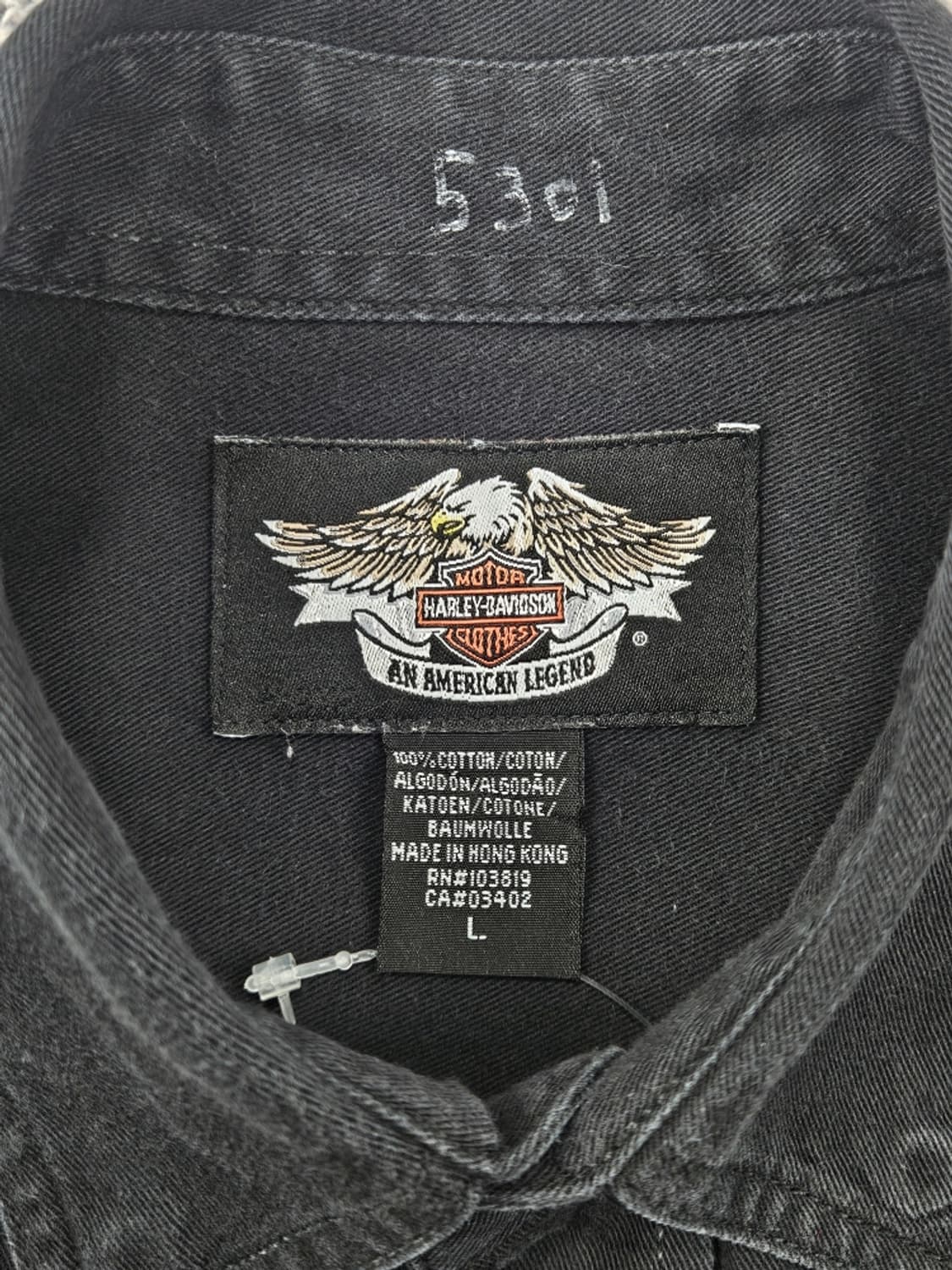 할리데이비슨 그랜드캐니언 포켓 바이커 셔츠 ( L ) / 11587 상품이미지8