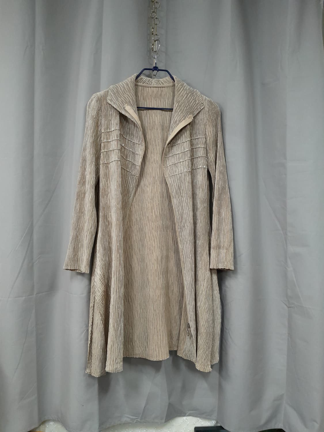 주름 플리츠 가디건  상품이미지2