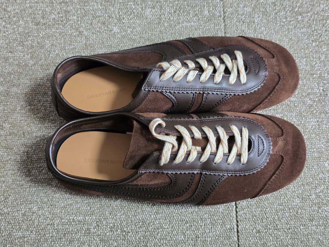 DRIES VAN NOTEN 드리스반노텐 스웨이드 스니커즈 41  상품이미지8