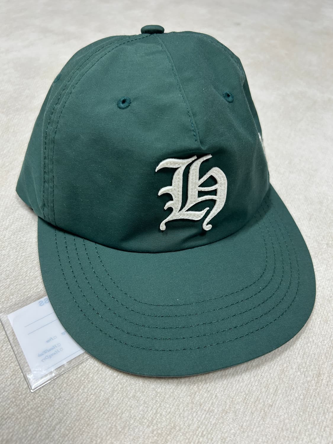 헤리티지플로스 모자 H LETTER 5 PANEL CAP 상품이미지1
