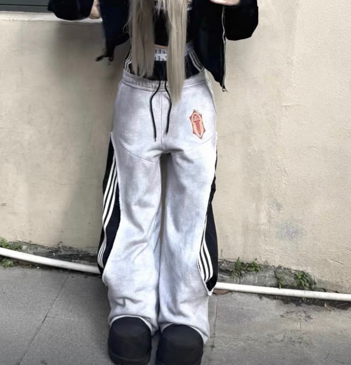 오피룸 레이어드 새깅 팬츠  상품이미지1