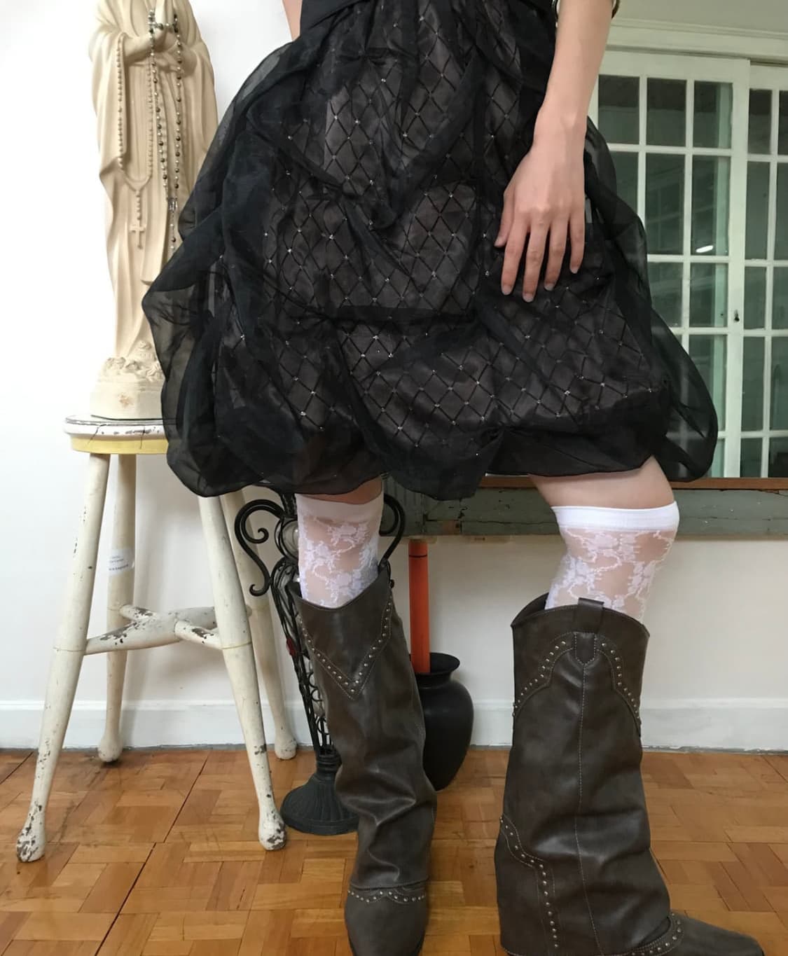 vintage balloon one-piece 상품이미지2