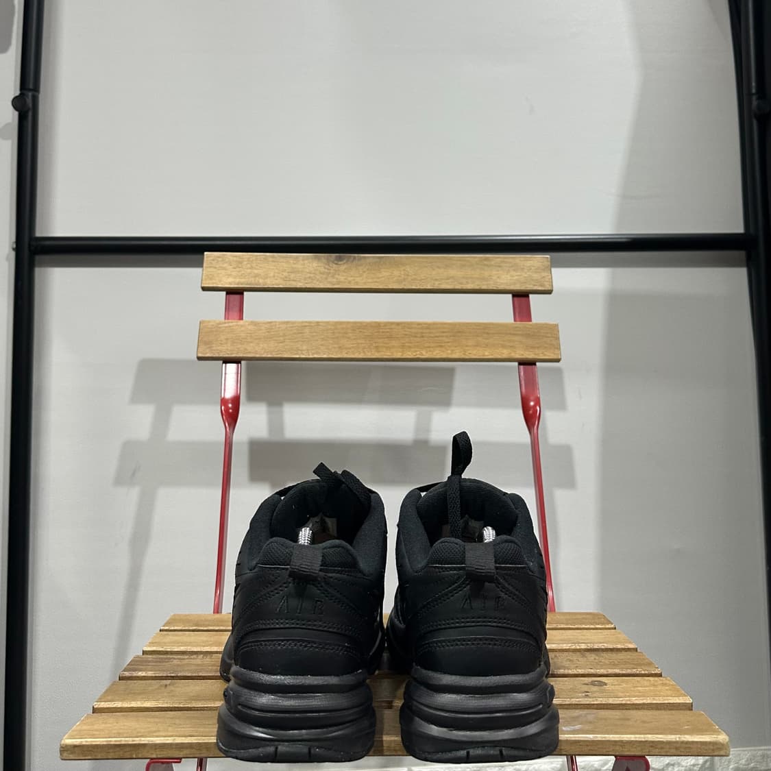 265) 나이키 운동화 남성 남자 신발 에어 모나크 블랙 상품이미지4