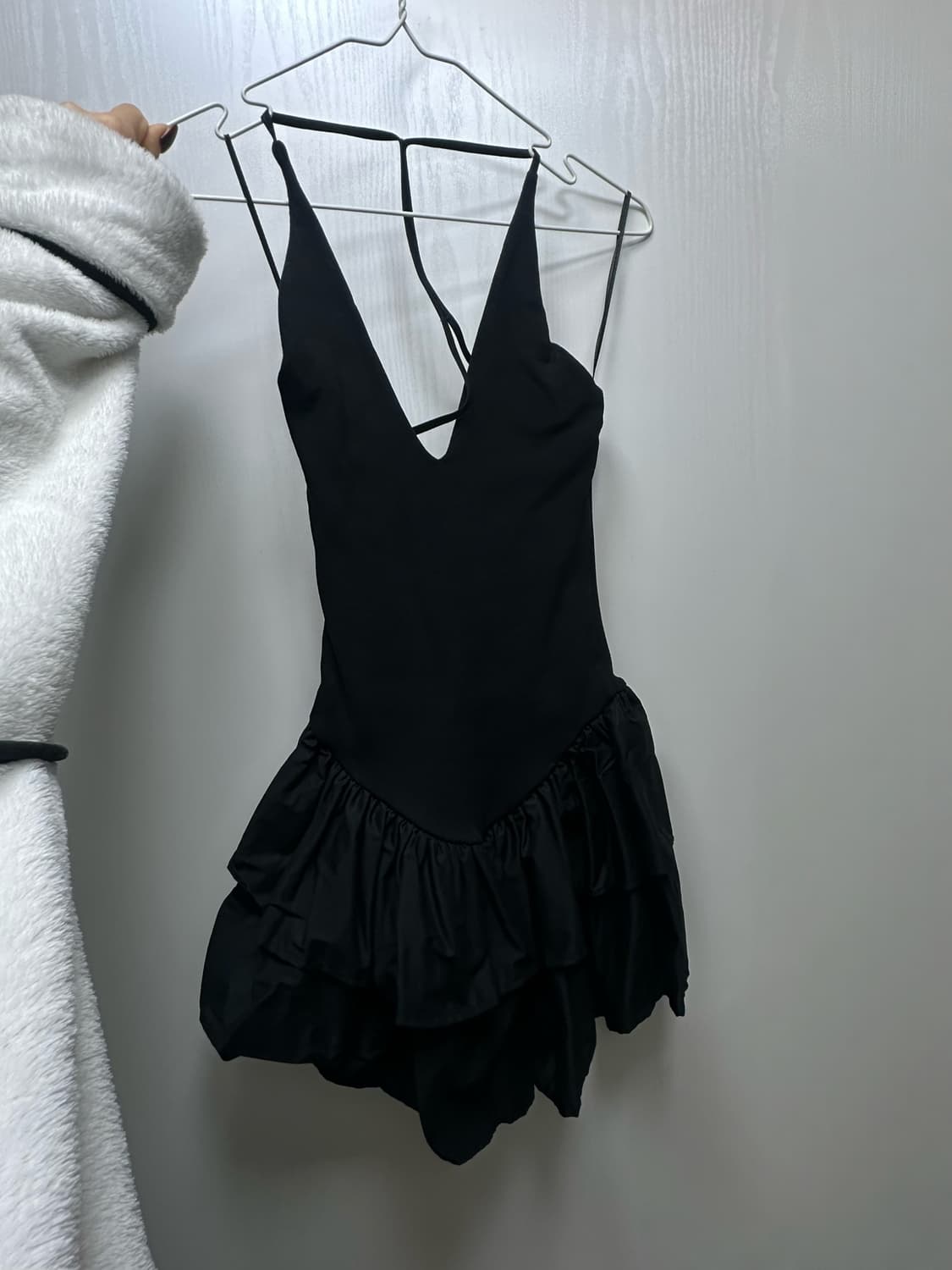 자라 홀터넥 콤비 원피스 s 상품이미지2