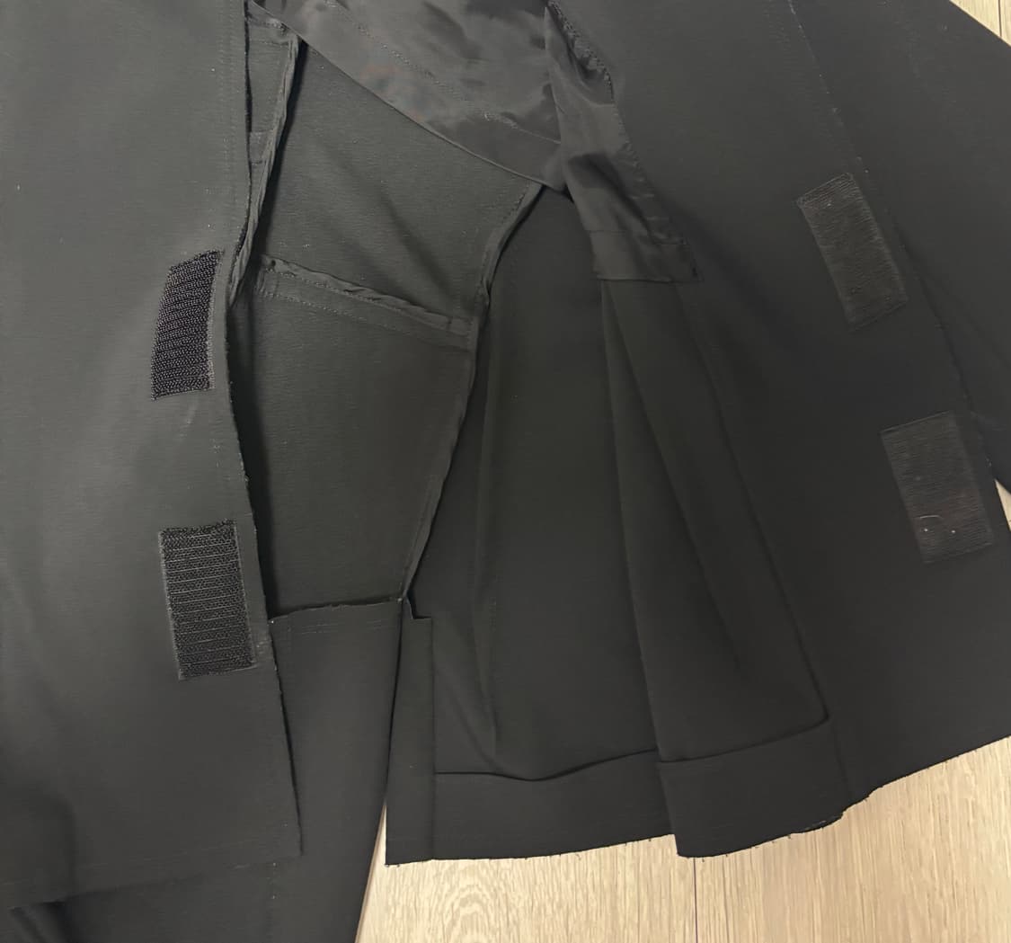 꼼데가르송 블랙자켓 상품이미지4