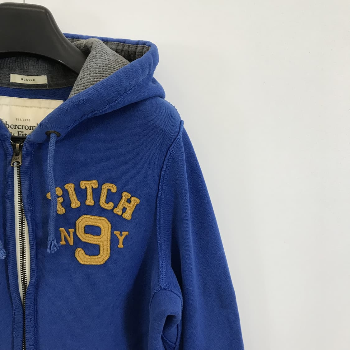 아베크롬비 Y2K 블루 후드집업 [L] 상품이미지3