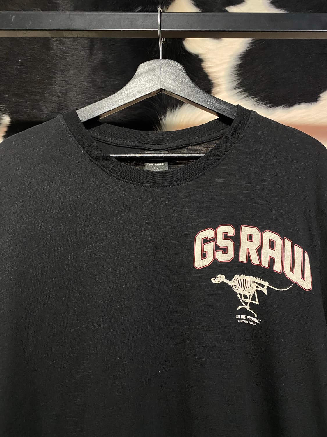 G-star Raw 로고 프린팅 패치 디테일 반팔 티셔츠 상품이미지2
