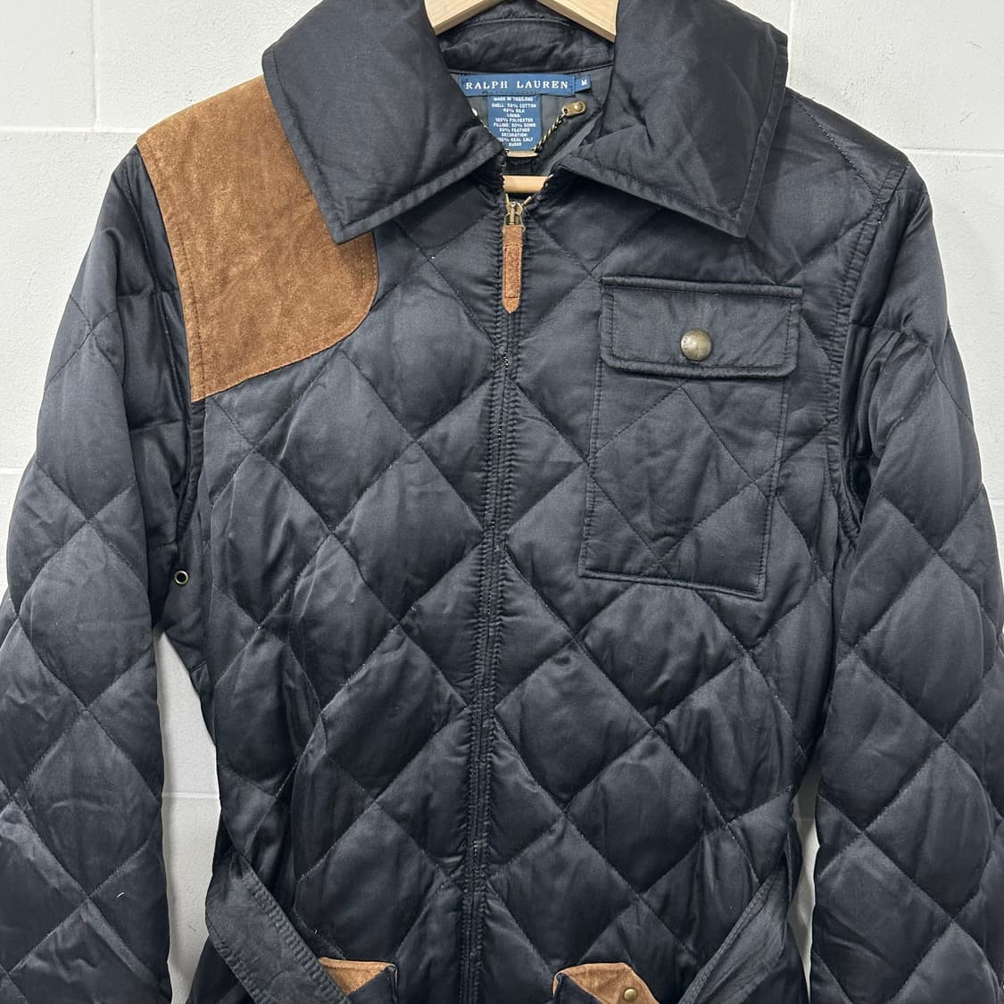 폴로 랄포르렌 롱 퀄팅 자켓 상품이미지2