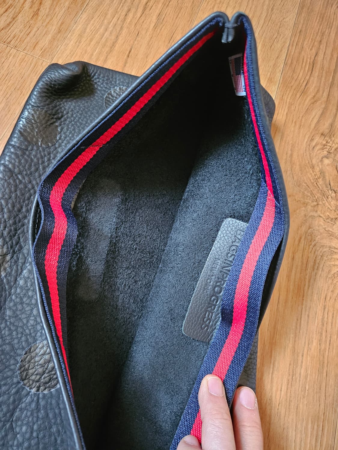 Bags in progress 가죽클러치 남성용  상품이미지4