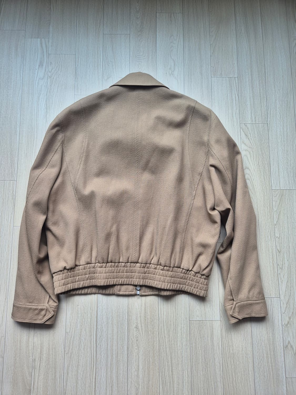 [M] 벨리에 다이에그널 블루종 자켓 더스티 베이지 상품이미지3