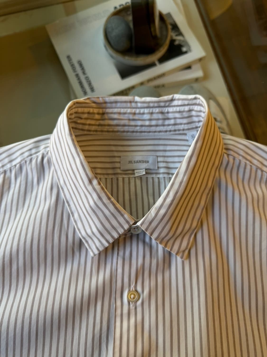 질샌더 셔츠 슬림100 상품이미지7