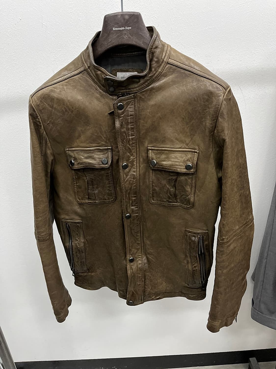 95-100) 시리즈 베지터블 가죽자켓  상품이미지4