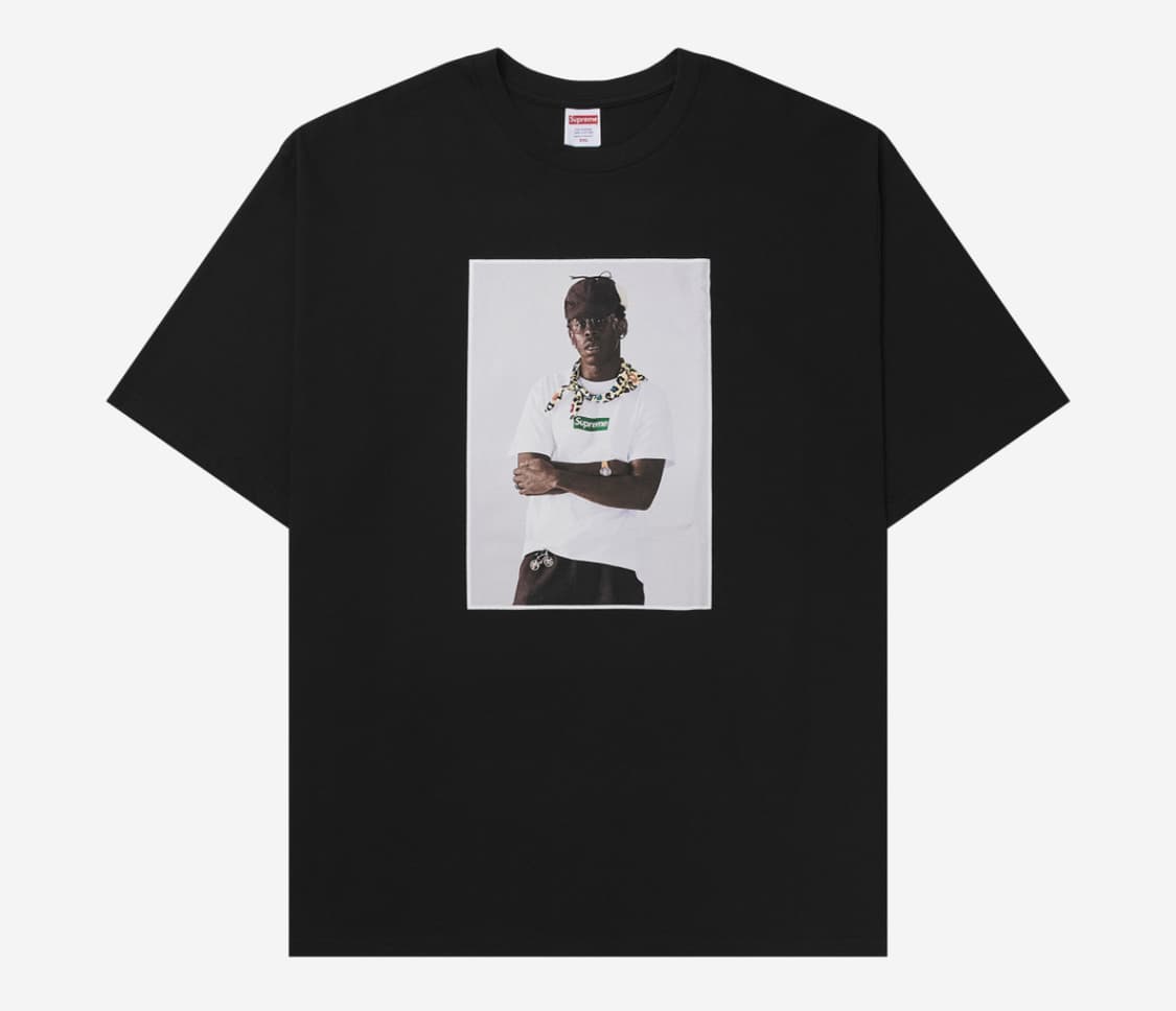 타일러 더 크리에이터 슈프림 블랙 XL 상품이미지1