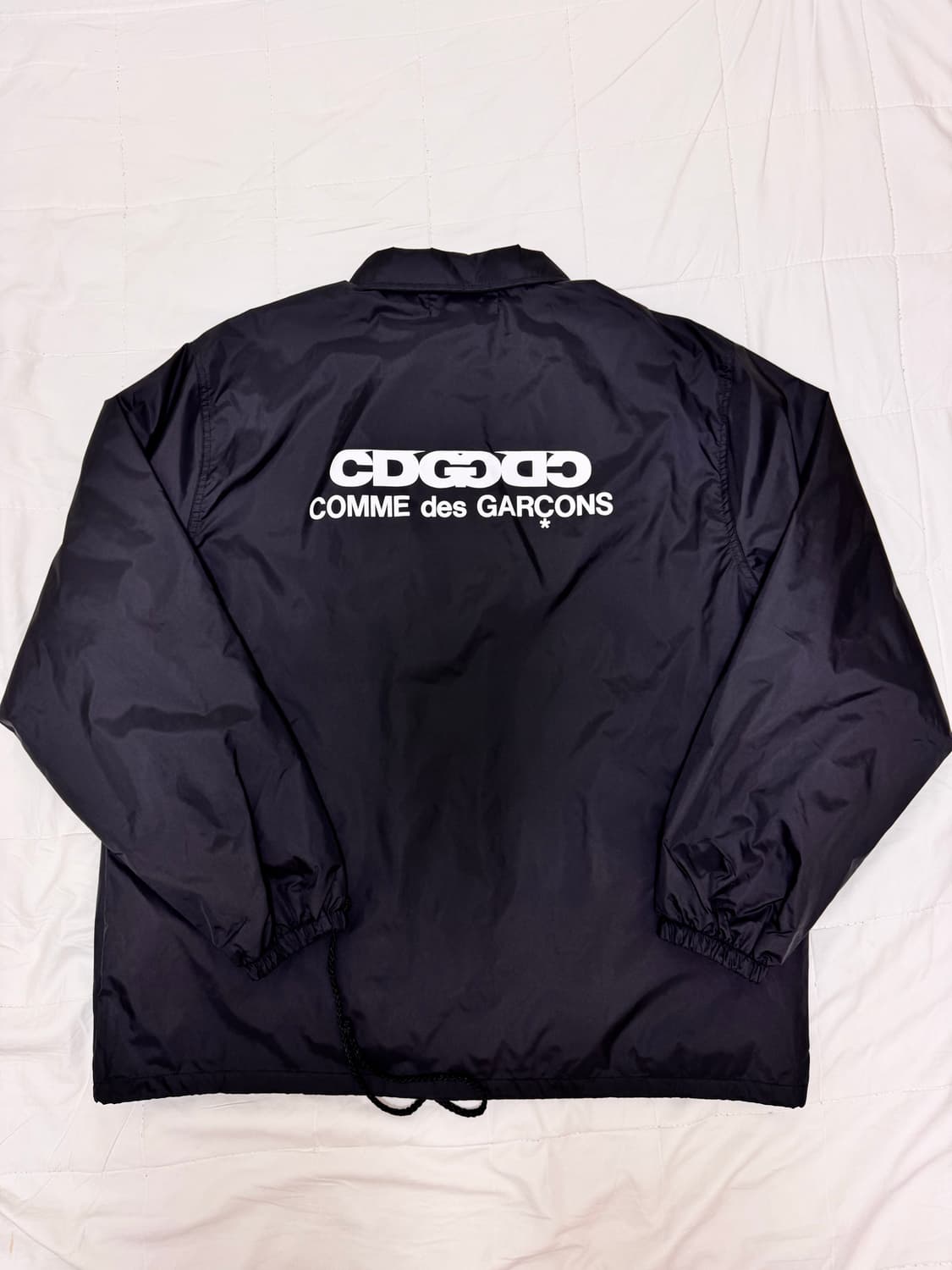 (XL)CDG 꼼데가르송 코치 자켓 블랙 상품이미지4