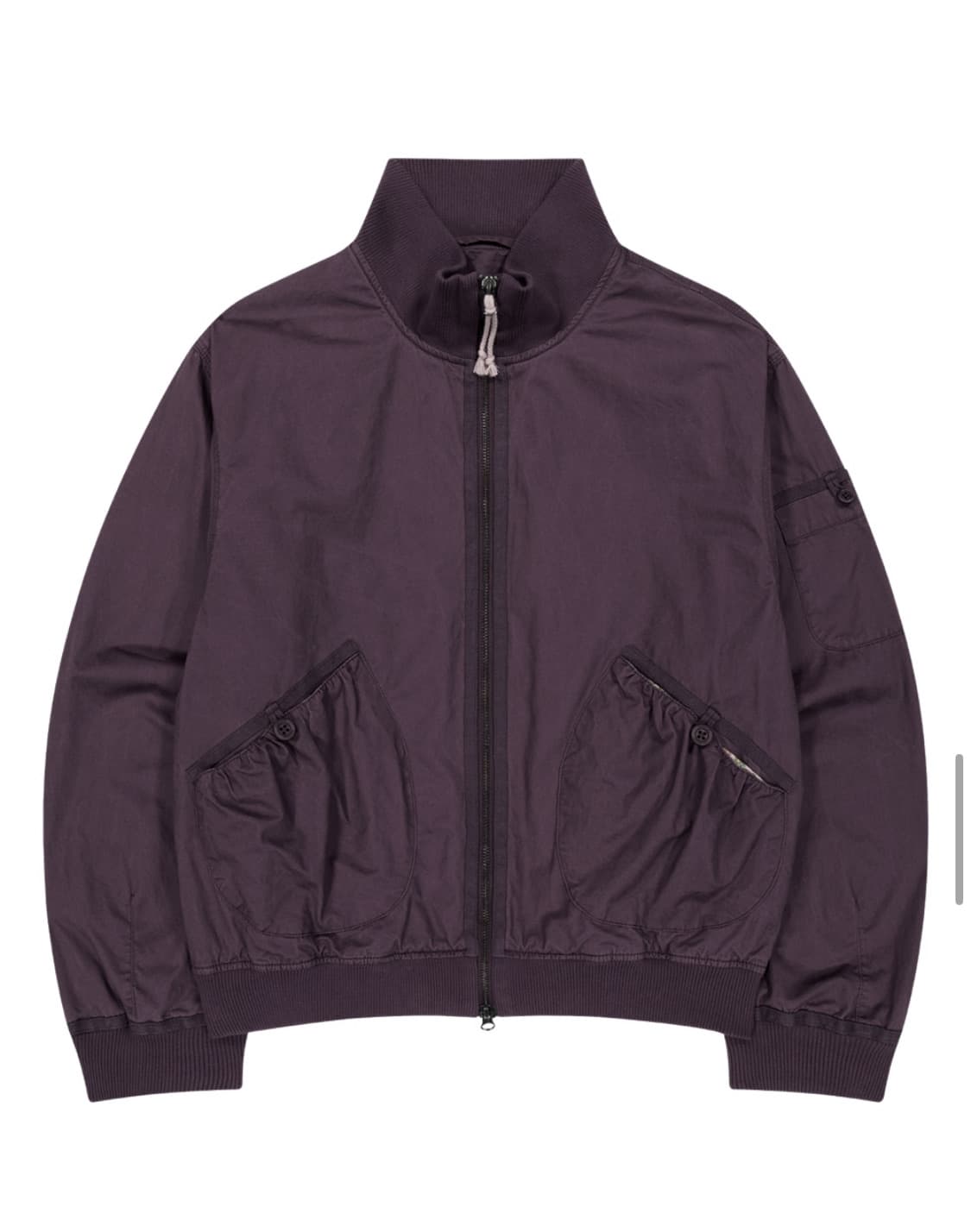 코이세이오 더스티 코튼 봄버 자켓 퍼플 2사이즈 상품이미지1