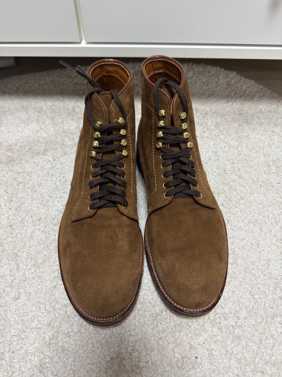 알든 브룩스브라더스 플레인토 스너프 스웨이드 상품이미지1