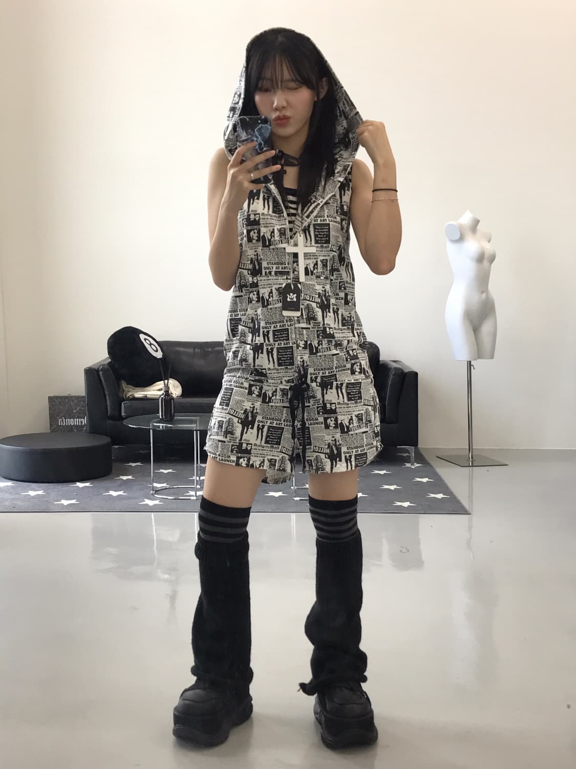 Jpn Y2k printing jumpsuit 상품이미지1