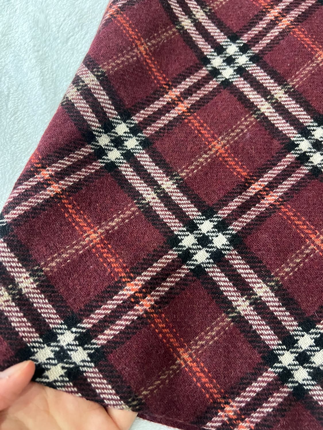 빈티지 타탄체크 스커트 상품이미지2