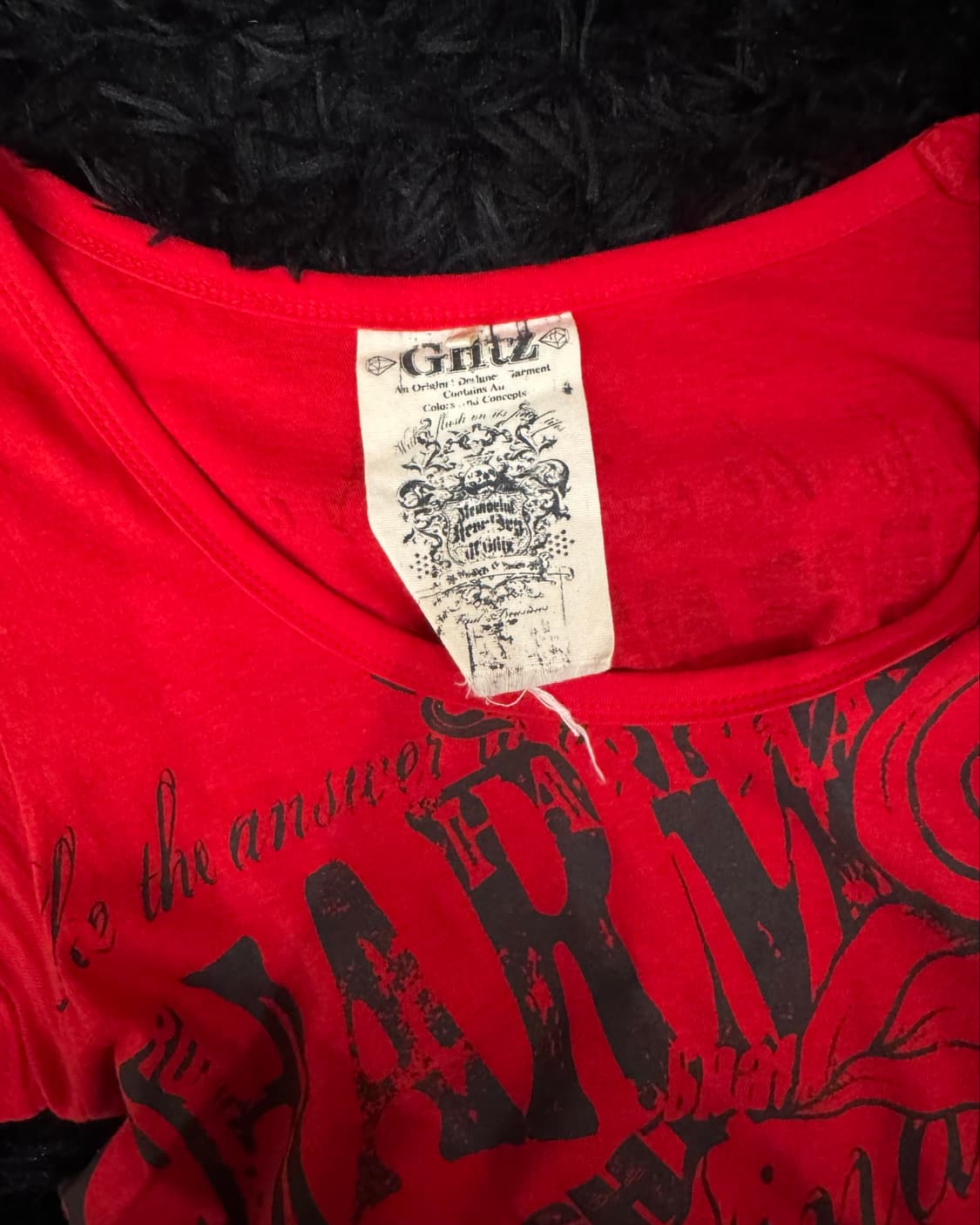 Glitz Red side zipper point mini one pic 상품이미지4