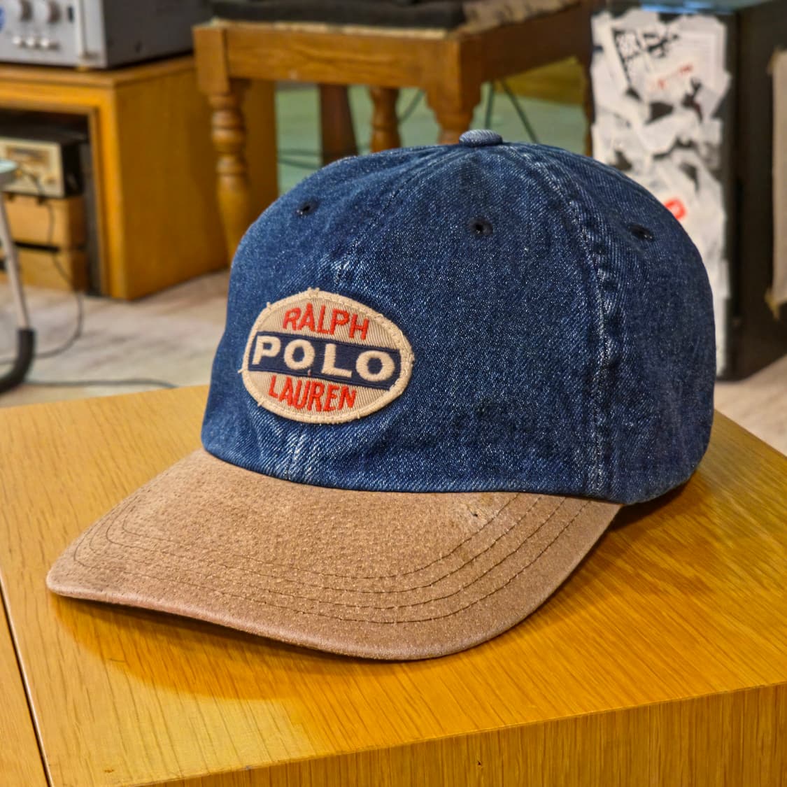 폴로 데님 볼캡 모자 상품이미지2