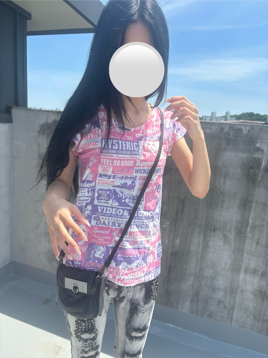 히스테릭글래머 그래픽 티 상품이미지1