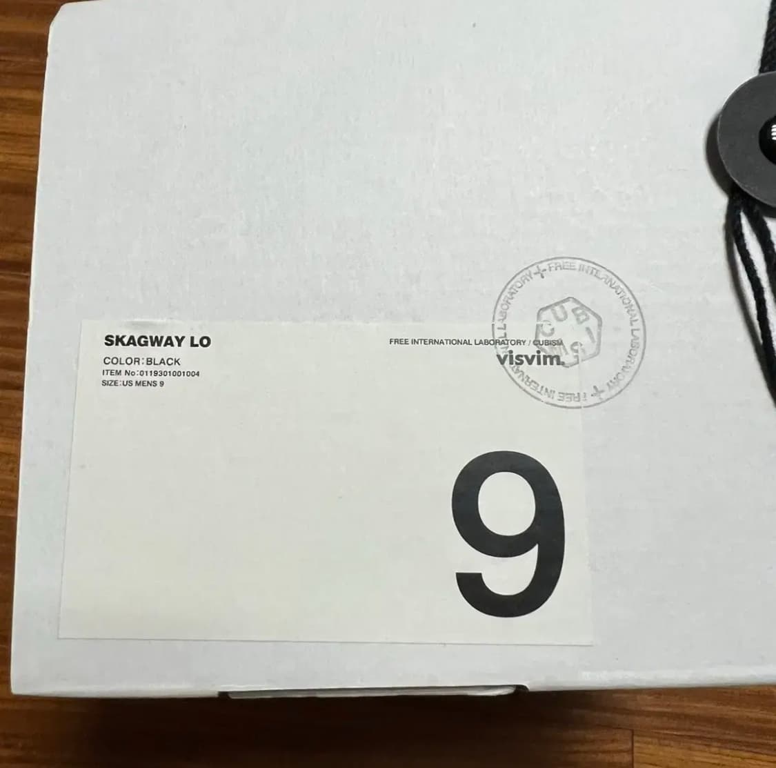 visvim 비즈빔 19ss 스캐그웨이 로우 블랙 상품이미지8