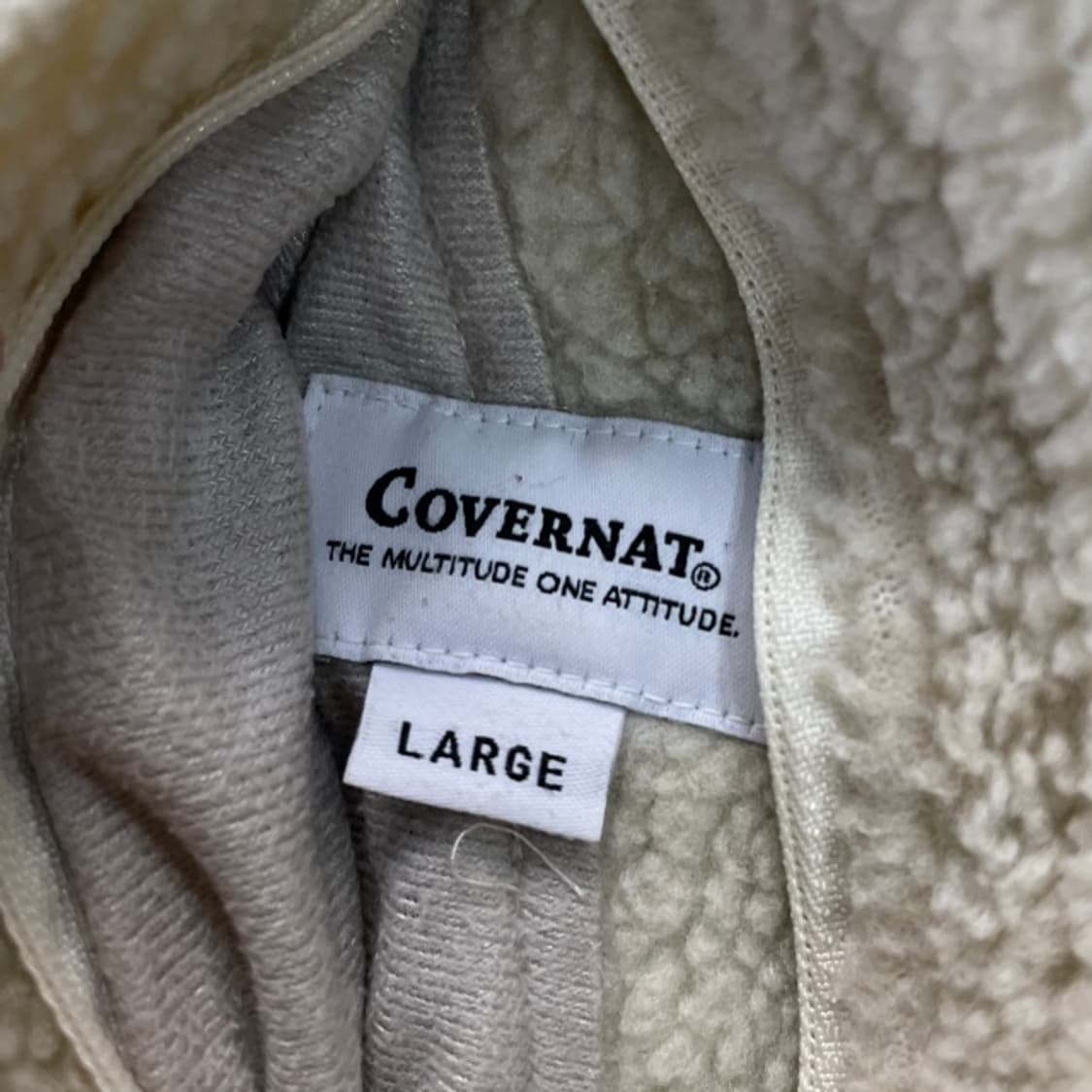 100 커버낫 리버시블 후리스 점퍼 상품이미지5