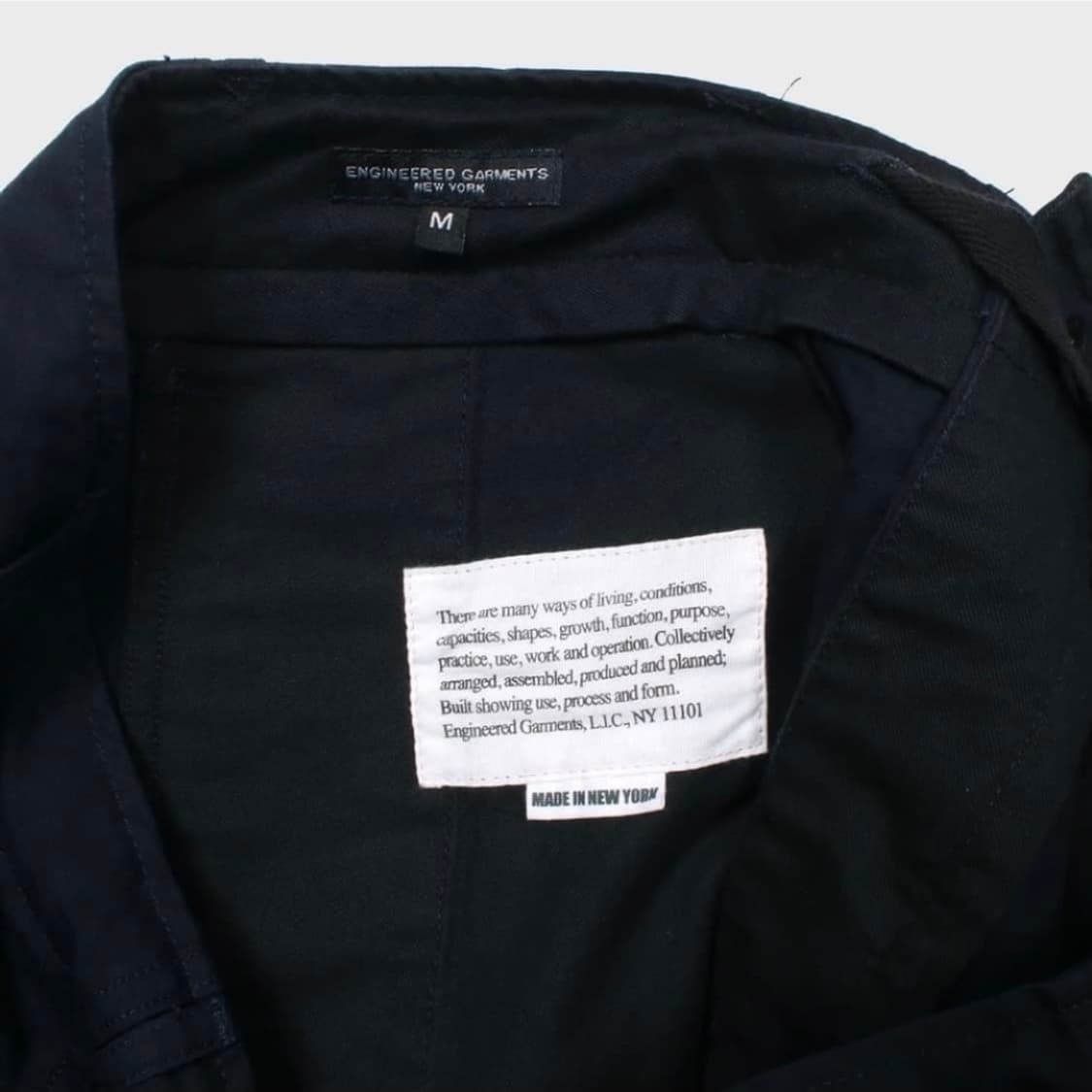 엔지니어드 가먼츠 더플 오버 팬츠 M 상품이미지4