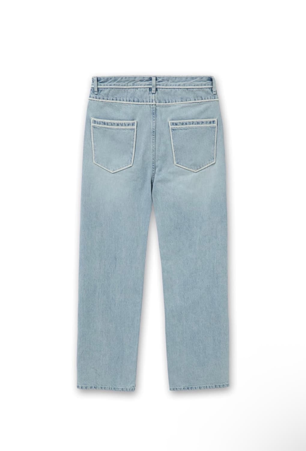 우영미 25SS 블루 크로셰 데님 팬츠 48 상품이미지3