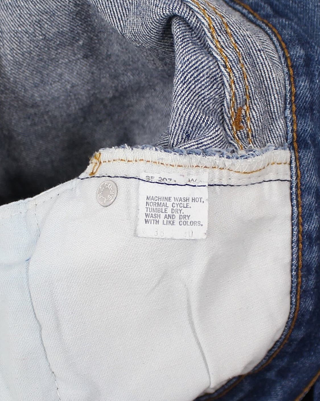 1984 USA 리바이스 501-0115 방축가공 데님 팬츠 빈티지 미제 상품이미지4