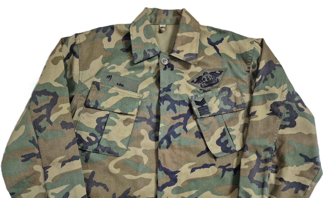 해군 구형 UDT/SEAL 상사 특수복 해마복 전투복 상의 (L) 상품이미지7