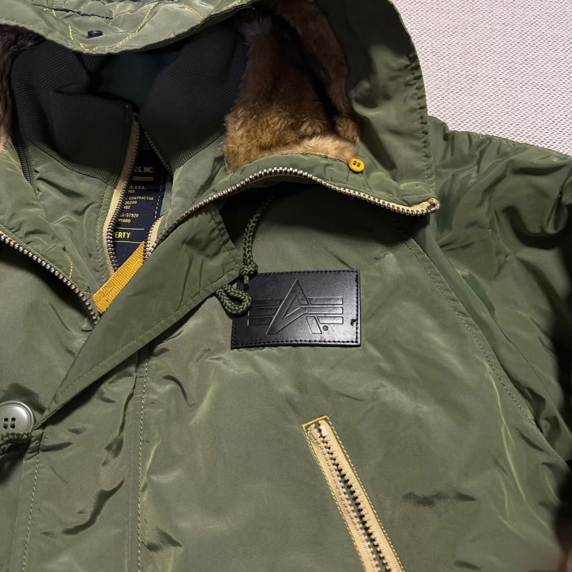 알파인더스트리 N-3B 야상 파카 상품이미지4